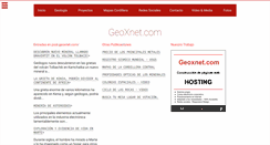 Desktop Screenshot of geoxnet.com